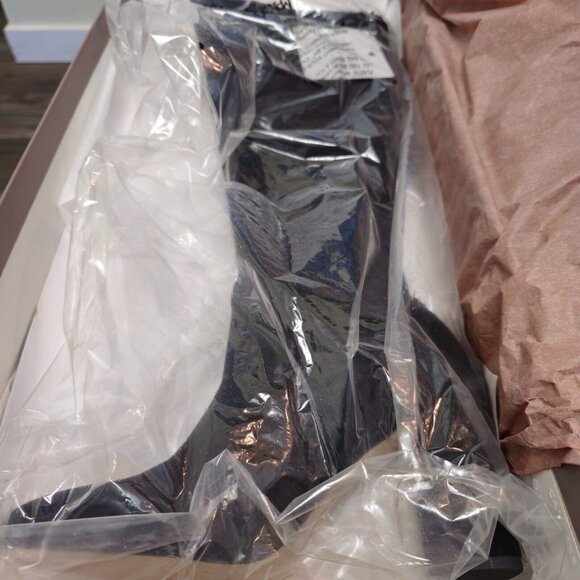 Franco Sarto Women's Katherine Wide Calf Block Heel Pointed Toe Knee High Boots - Picture 2 of 9